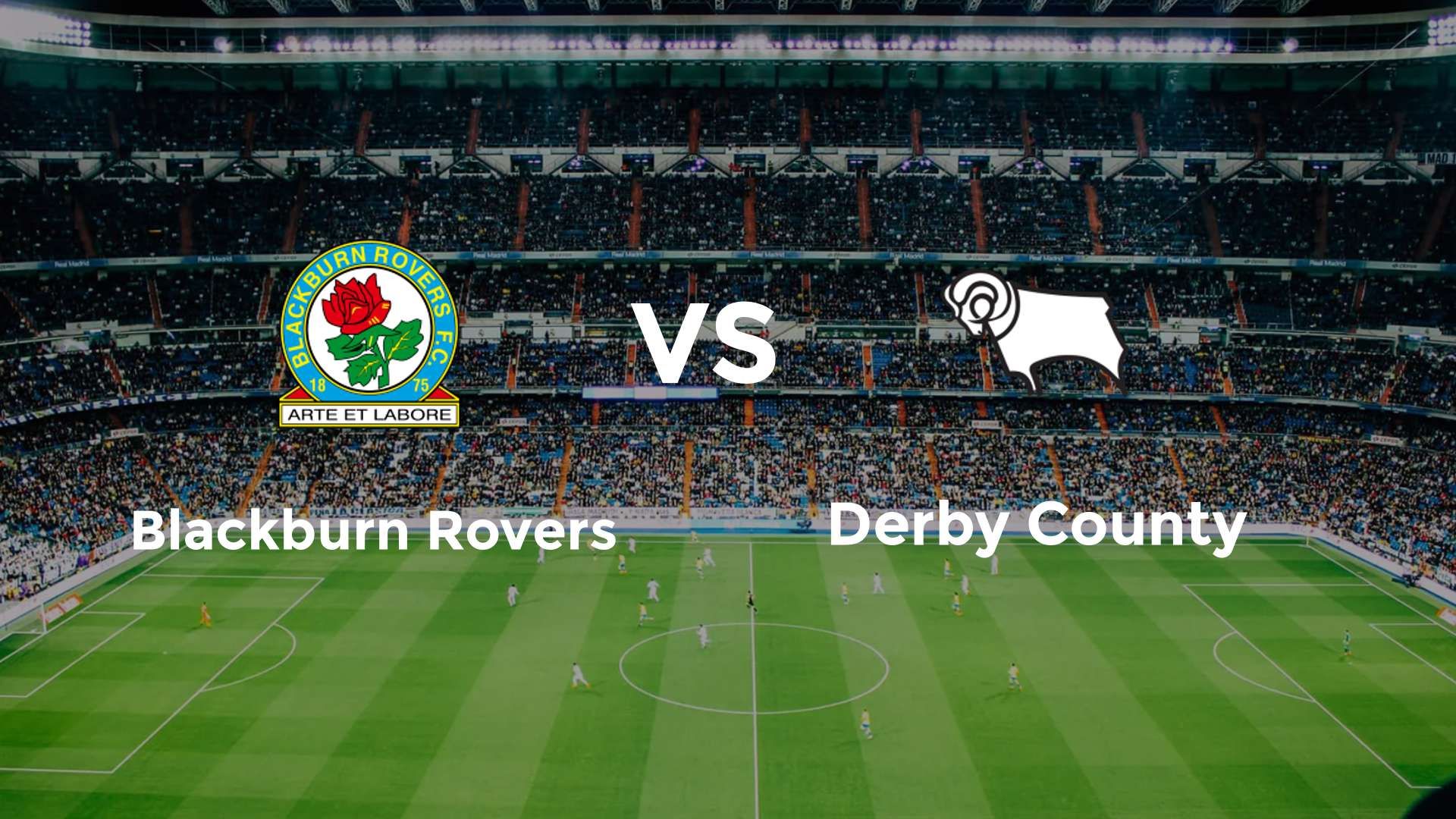 Blackburn Rovers vs Derby County