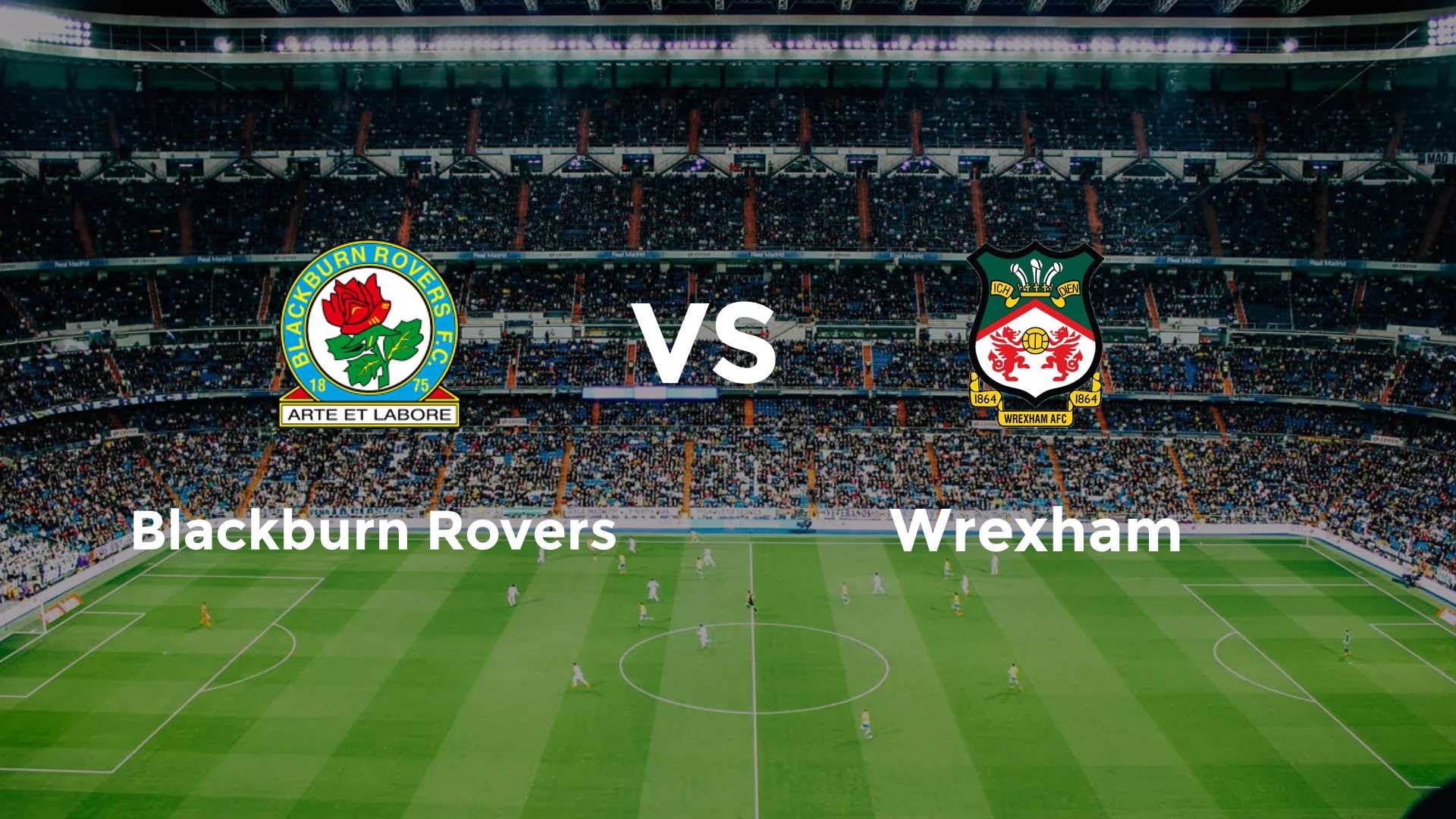 Blackburn Rovers vs (F)rexham