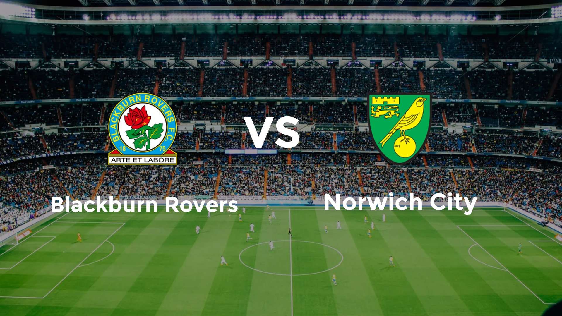 Blackburn Rovers vs Norwich City