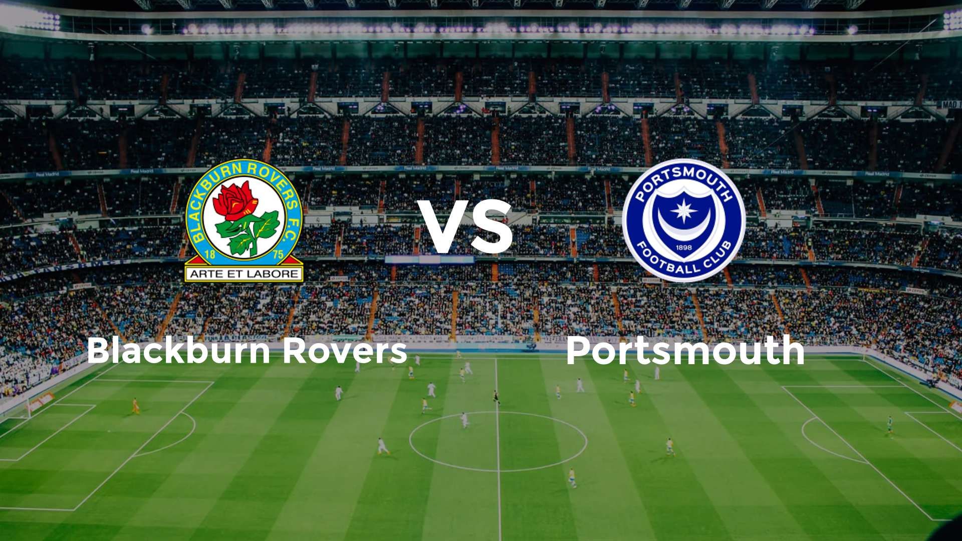 Blackburn Rovers vs Portsmouth