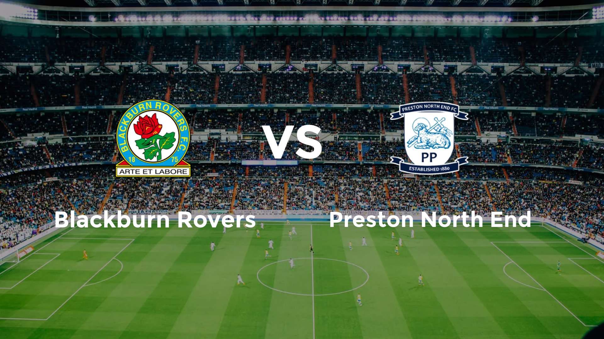 Blackburn Rovers vs Preston North End