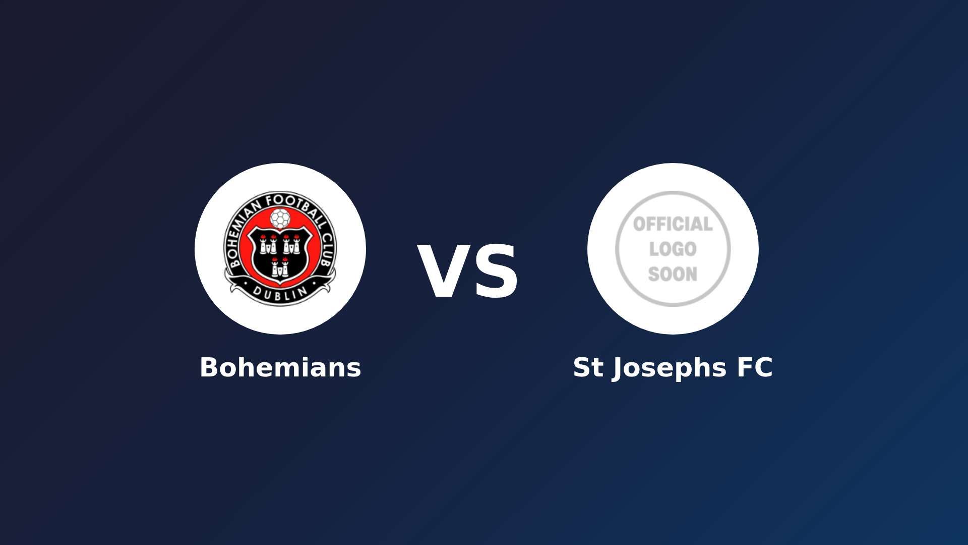 Bohemians vs St Josephs FC