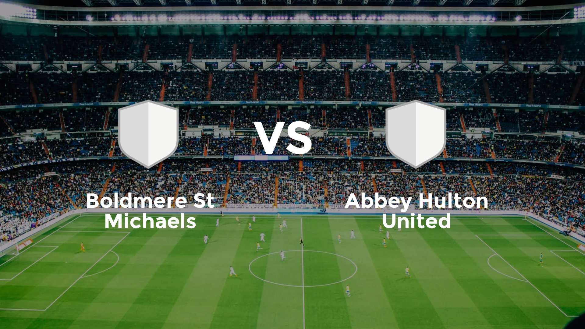 Boldmere St Michaels vs Abbey Hulton United