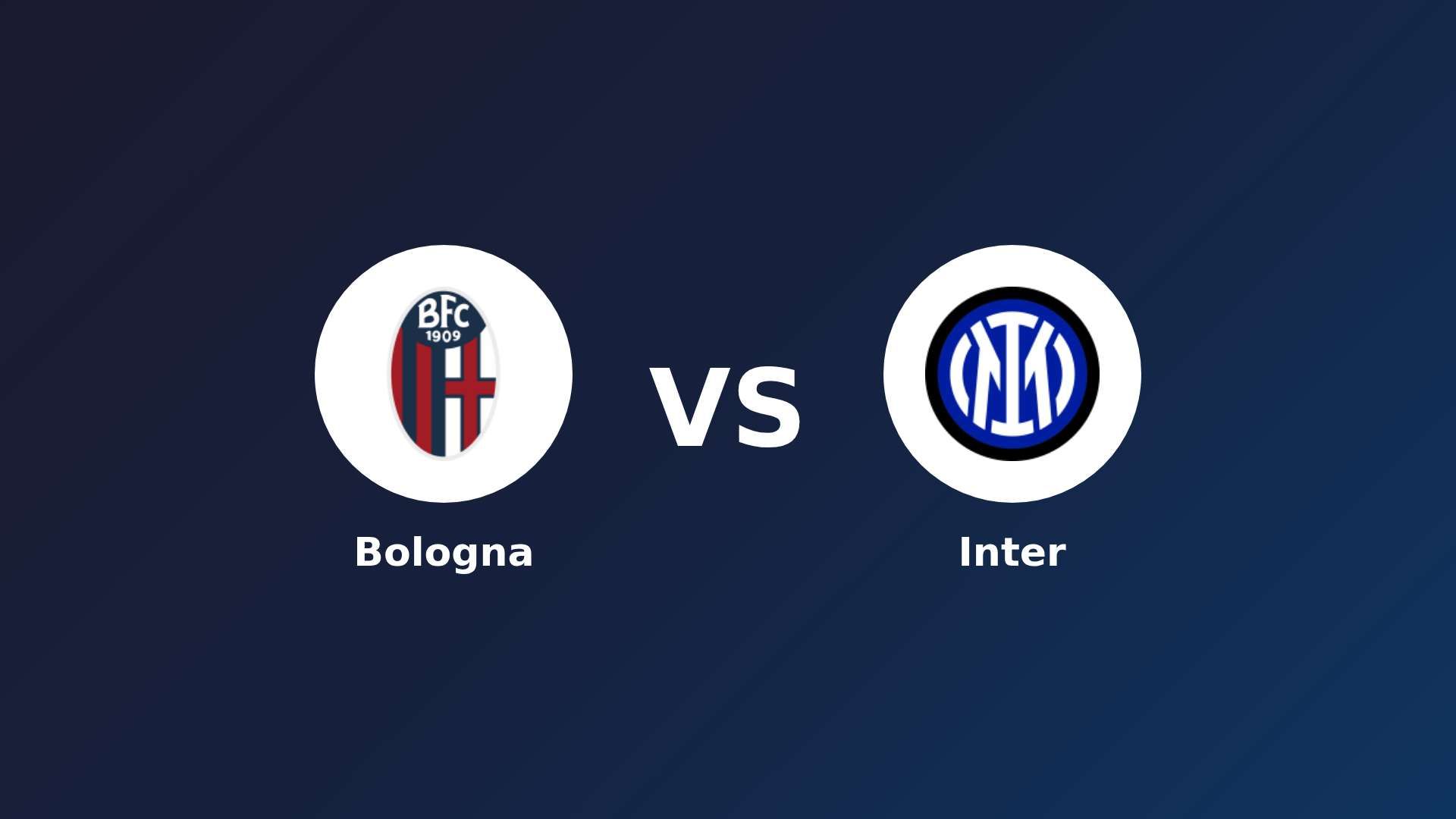 Bologna vs Inter