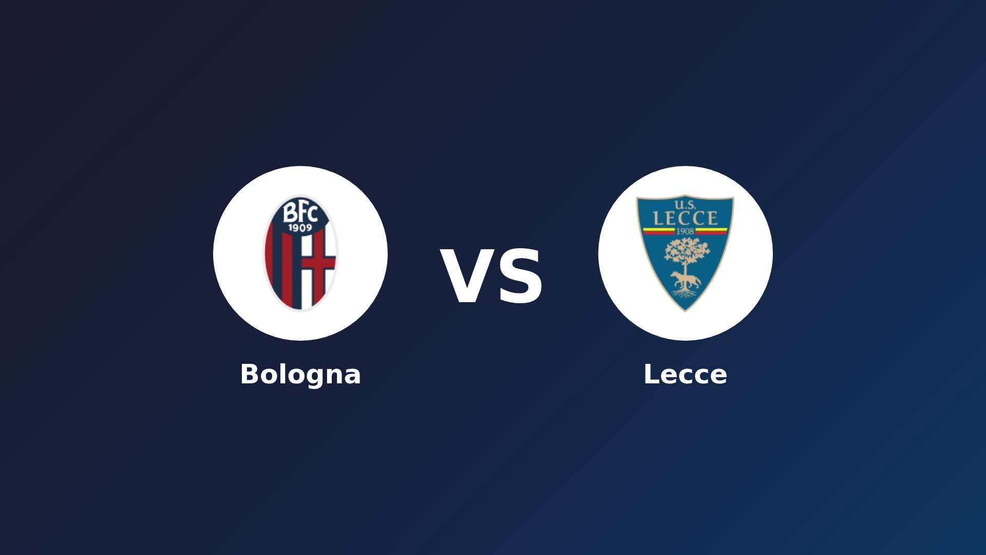 Bologna vs Lecce