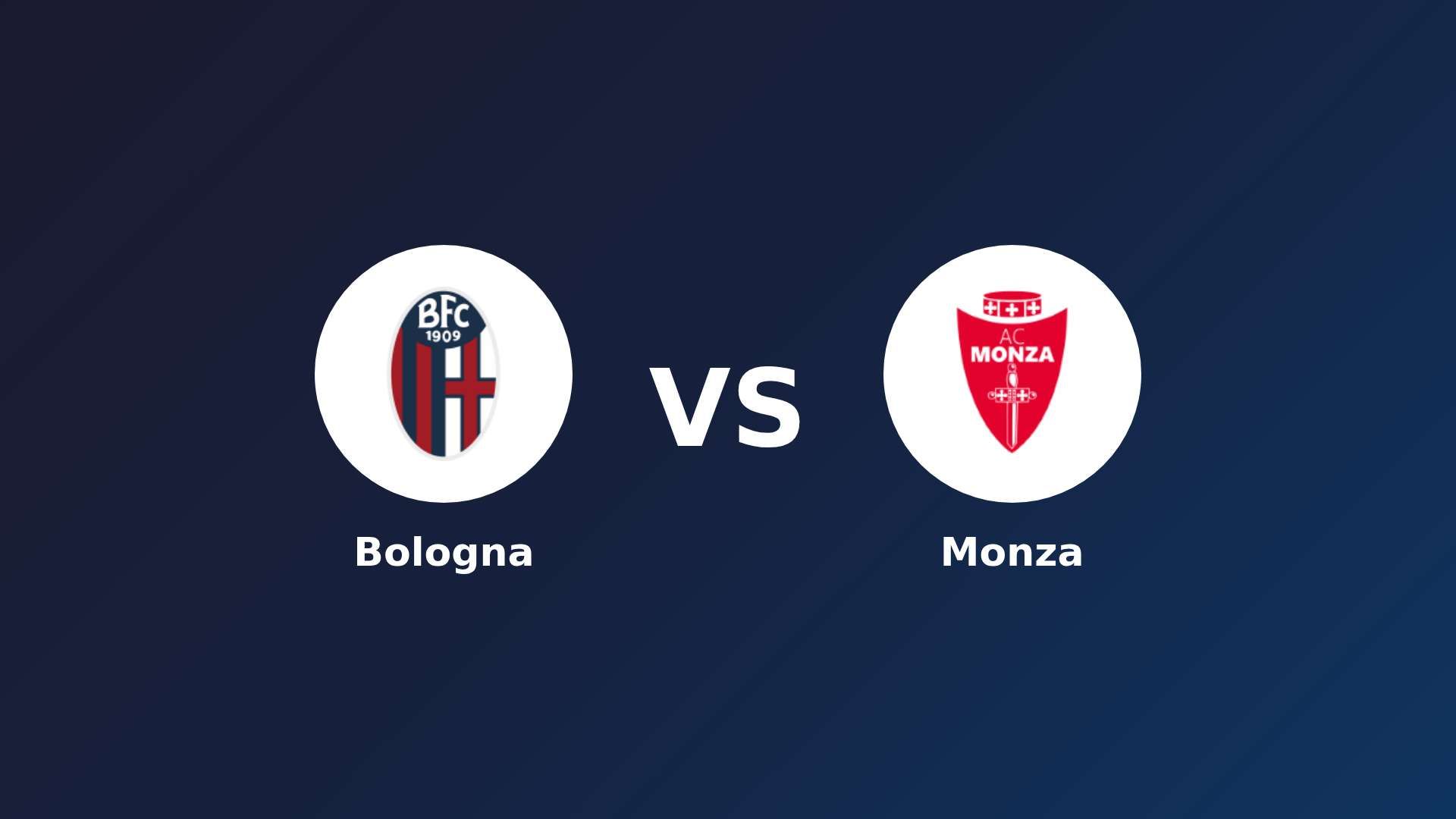 Bologna vs Monza