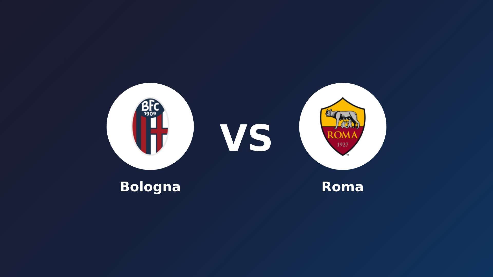 Bologna vs Roma