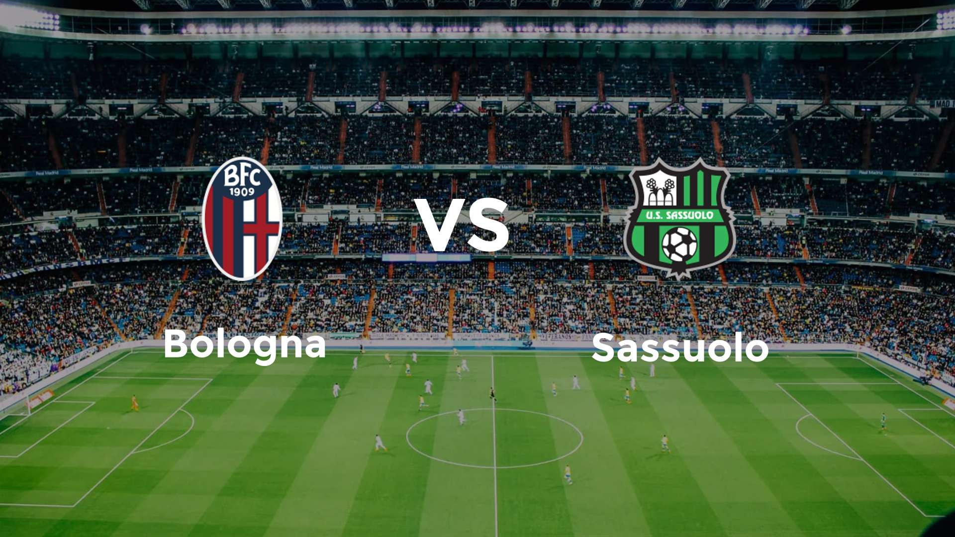 Bologna vs Sassuolo