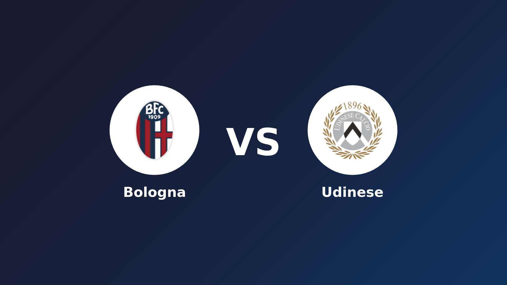 Bologna vs Udinese