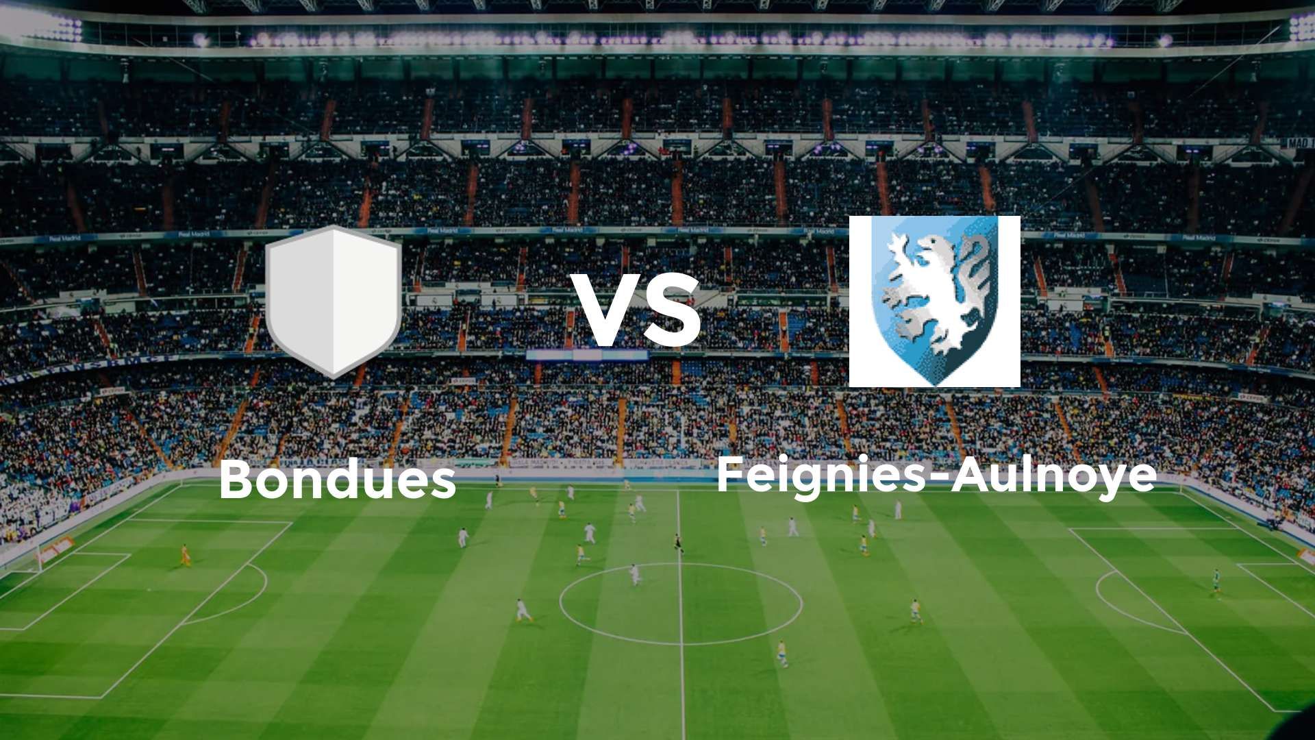 Bondues vs Feignies-Aulnoye