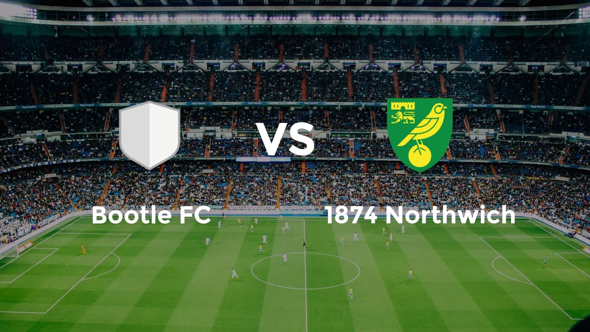 Bootle FC vs 1874 Northwich