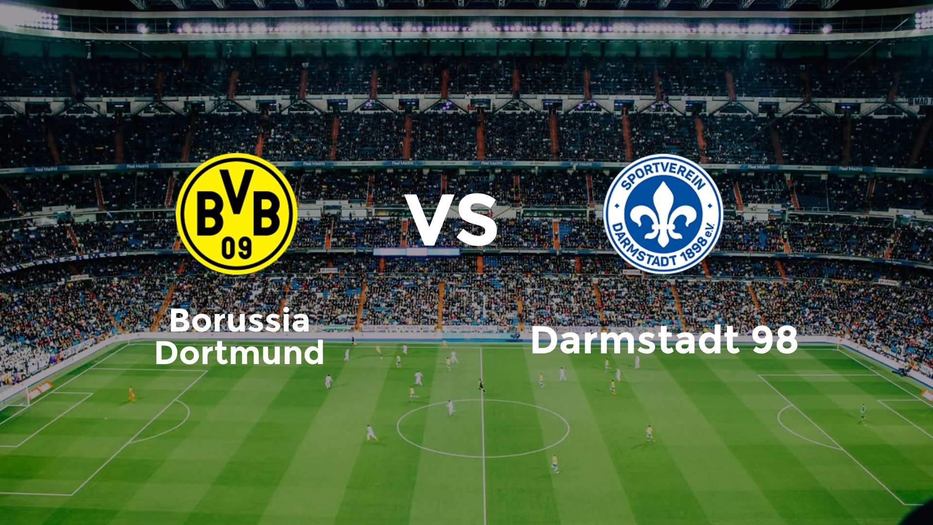 Borussia Dortmund vs Darmstadt 98