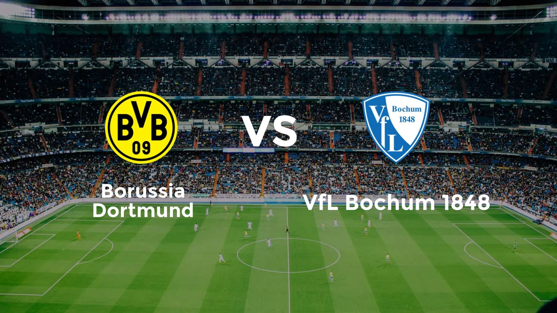 Borussia Dortmund vs VfL Bochum 1848