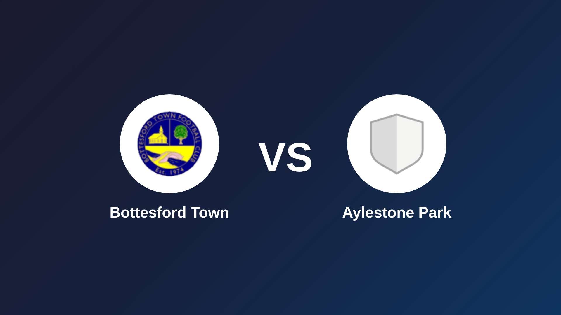 Bottesford Town vs Aylestone Park