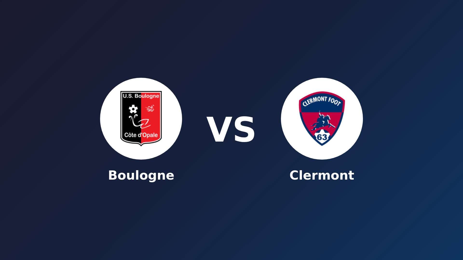 Boulogne vs Clermont