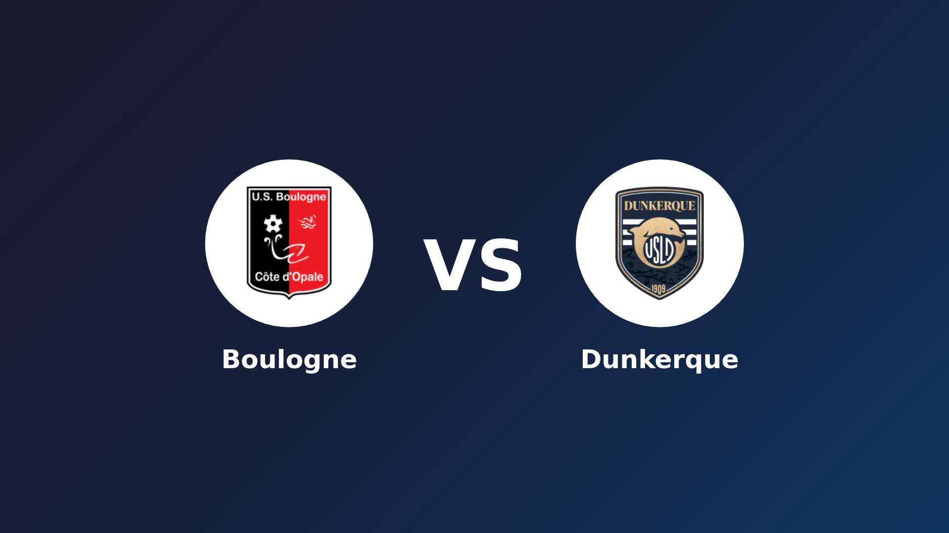 Boulogne vs Dunkerque