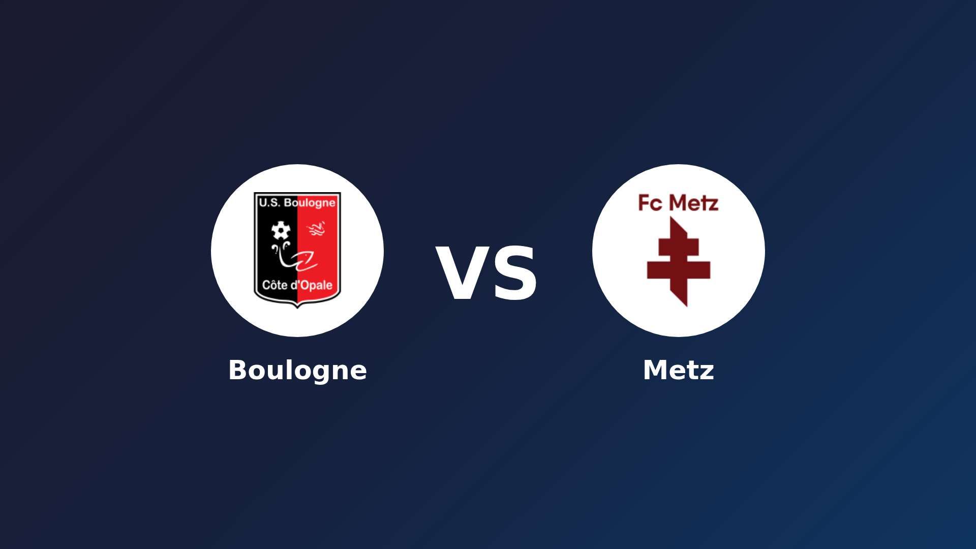 Boulogne vs Metz