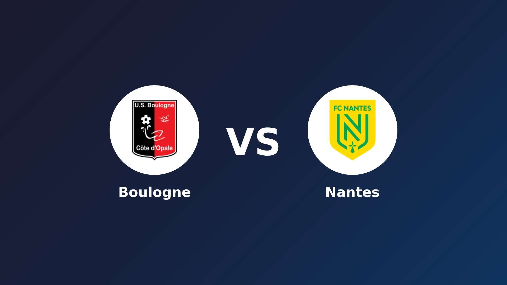Boulogne vs Nantes