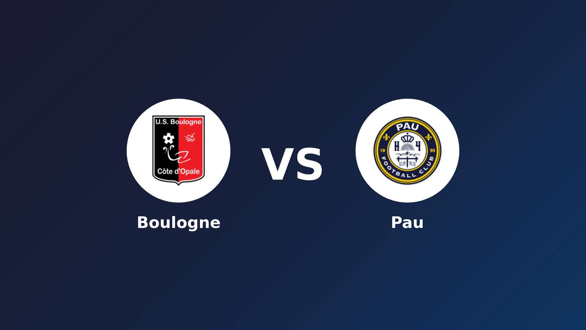 Boulogne vs Pau