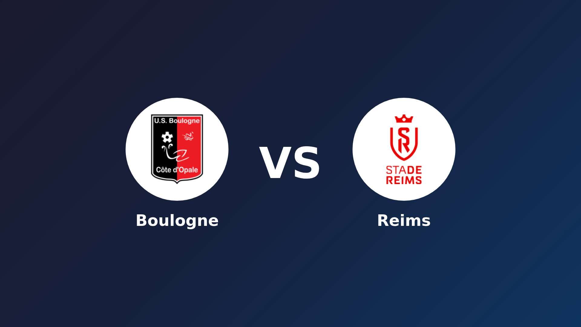 Boulogne vs Reims