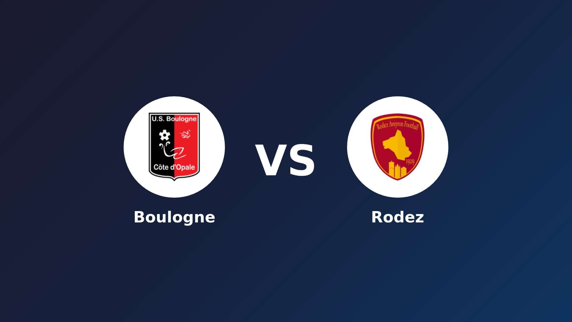 Boulogne vs Rodez