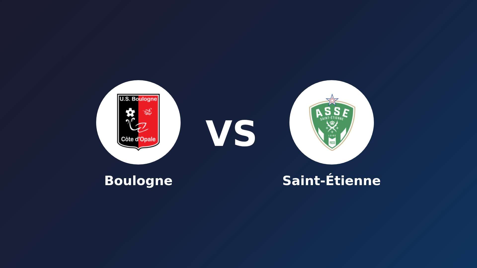 Boulogne vs Saint-Étienne