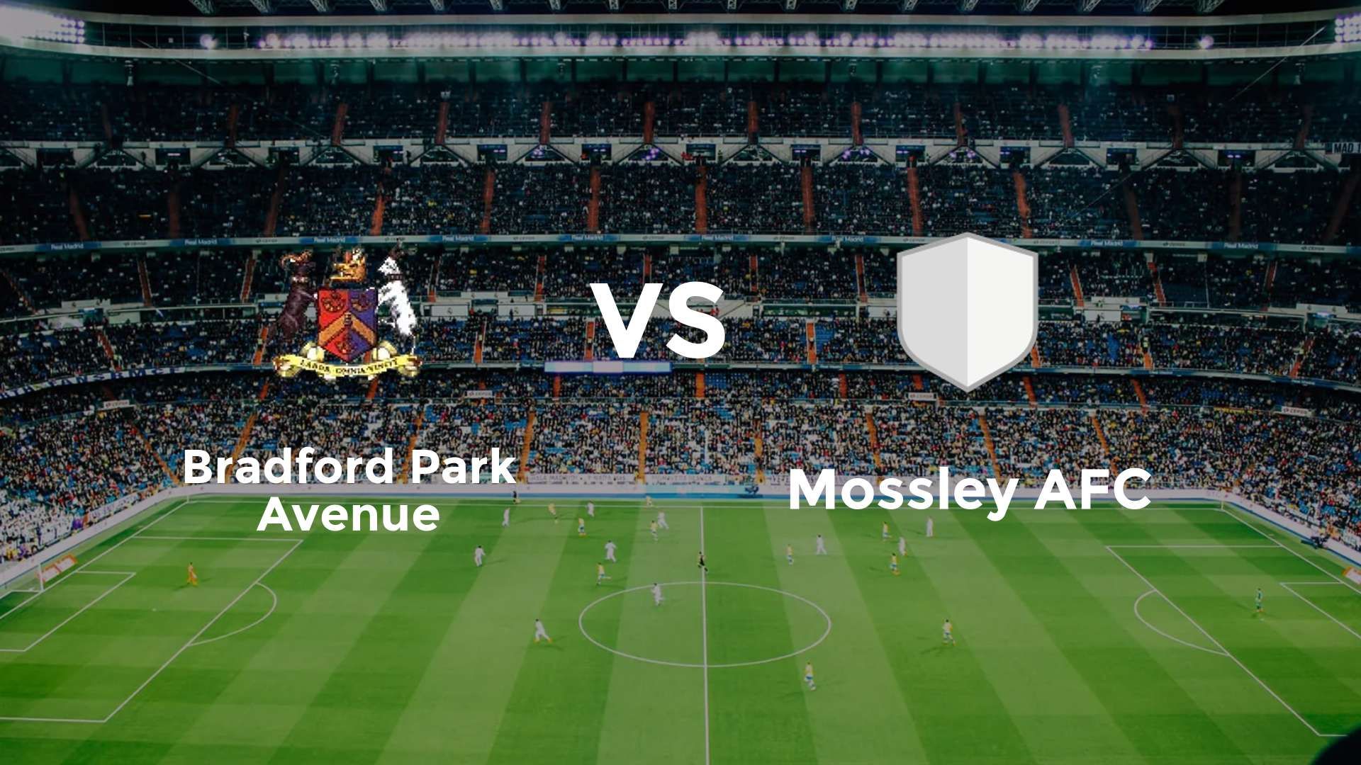 Bradford Park Avenue vs Mossley AFC