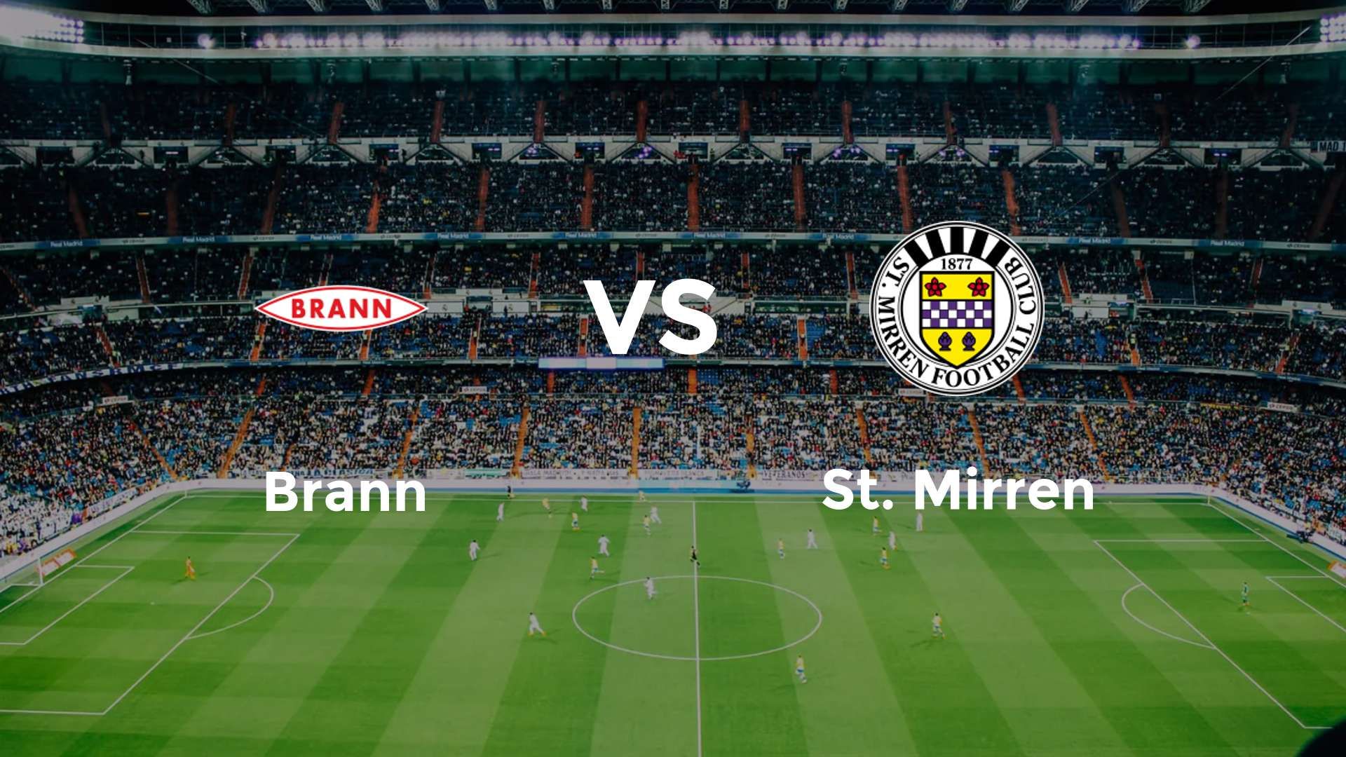 Brann vs St. Mirren