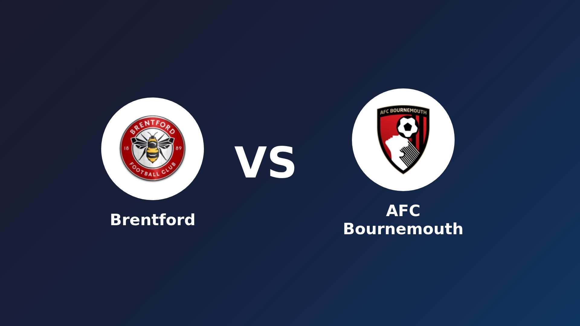 Brentford vs AFC Bournemouth