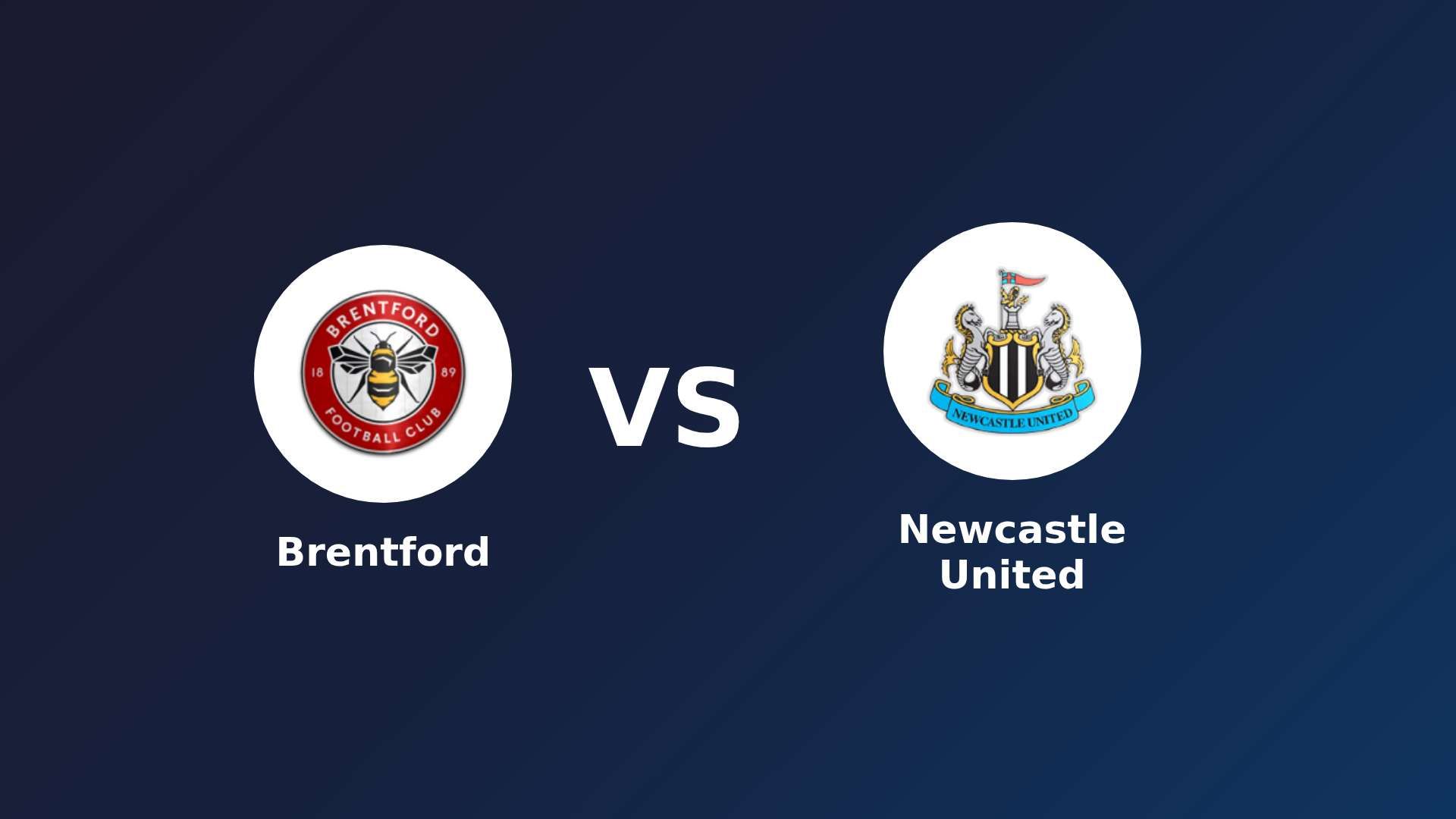 Brentford vs Newcastle United