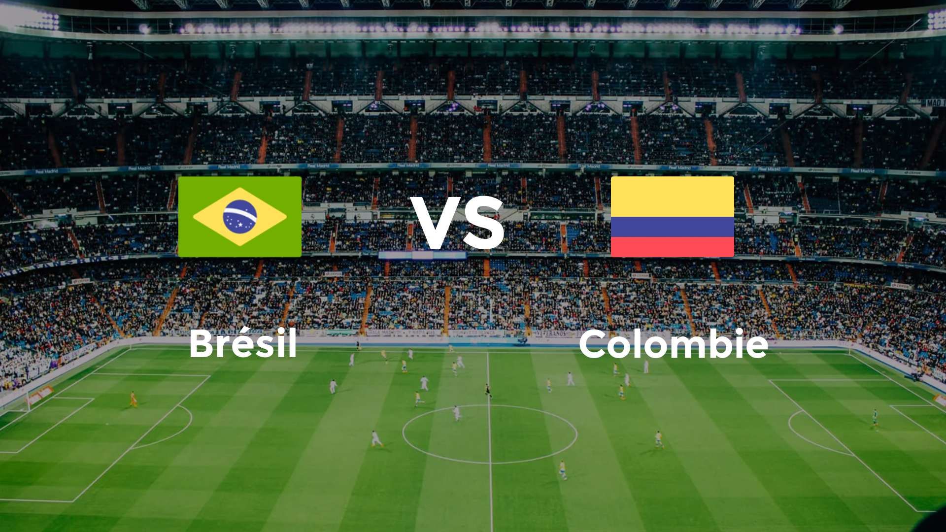 Brésil vs Colombie