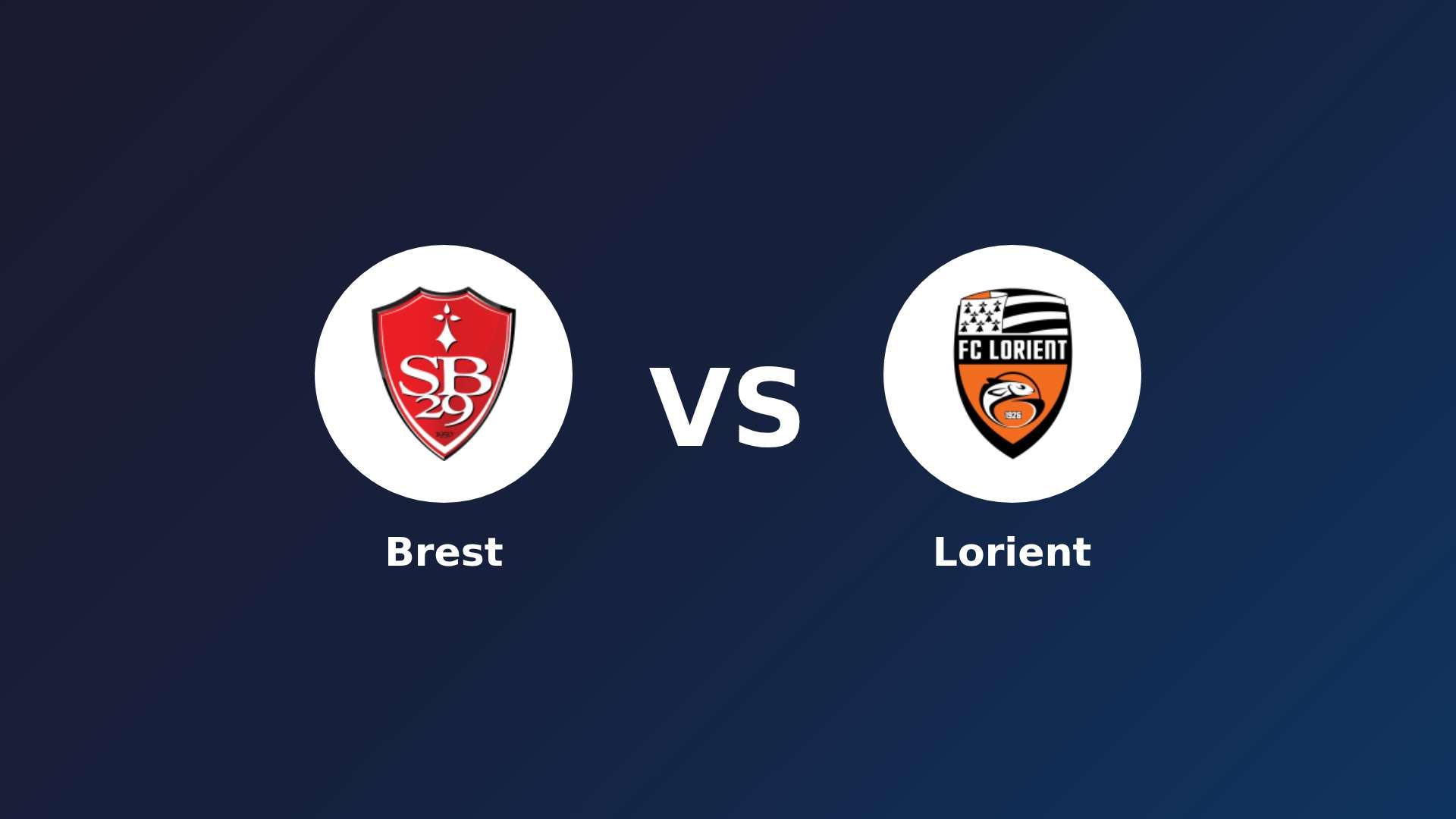 Brest vs Lorient