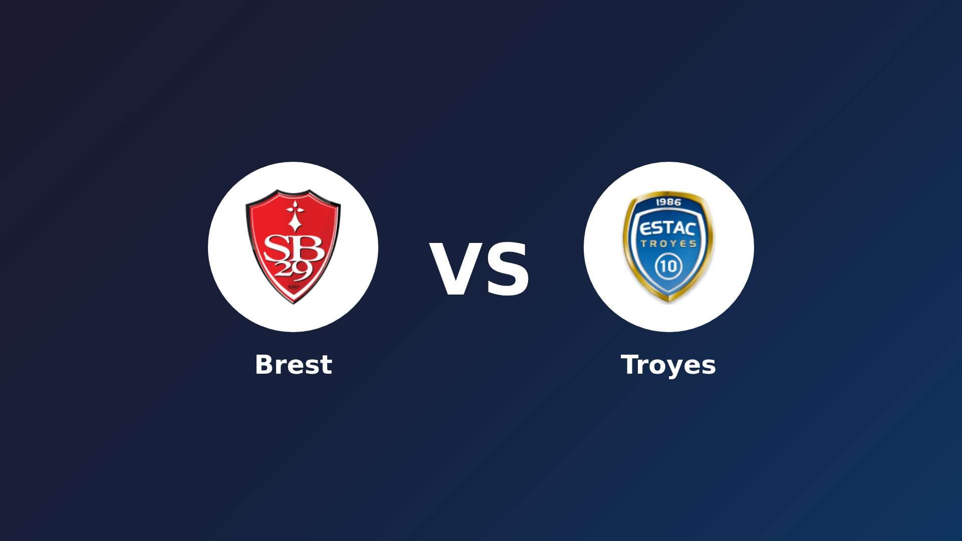 Brest vs Troyes