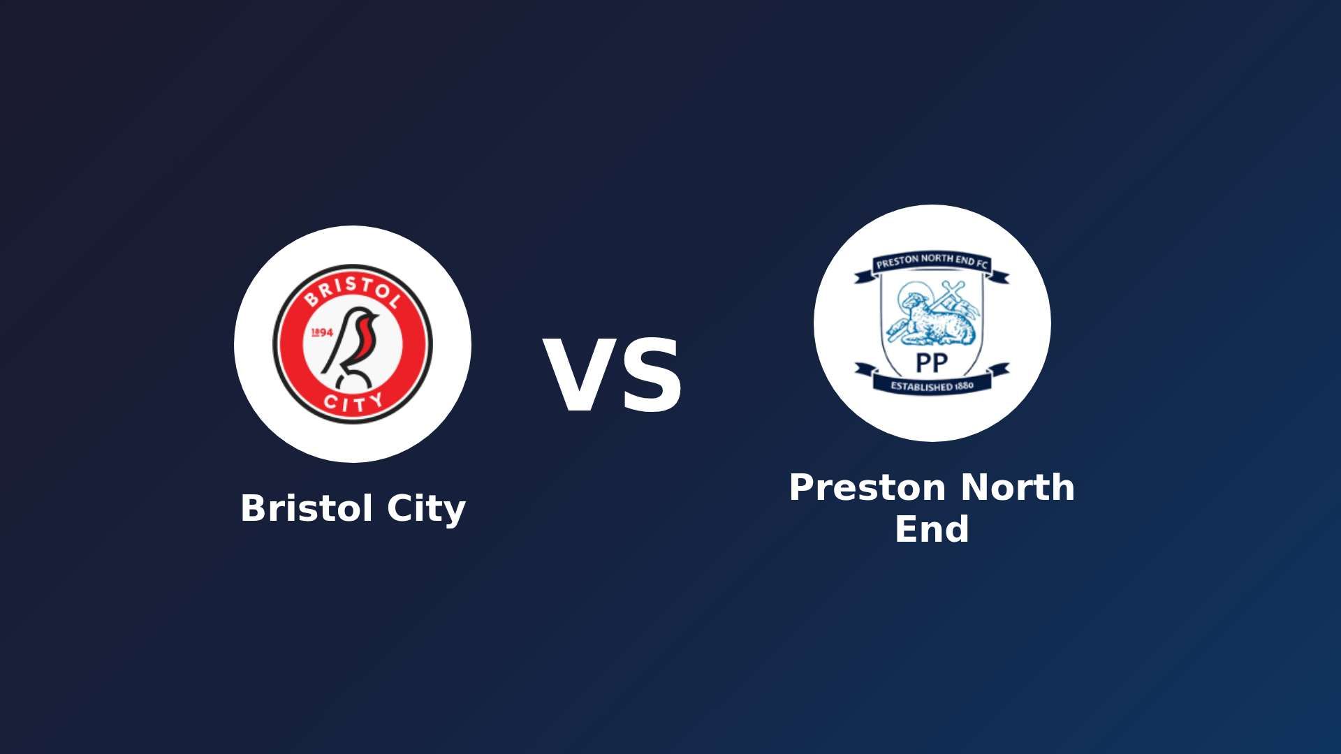 Bristol City vs Preston North End