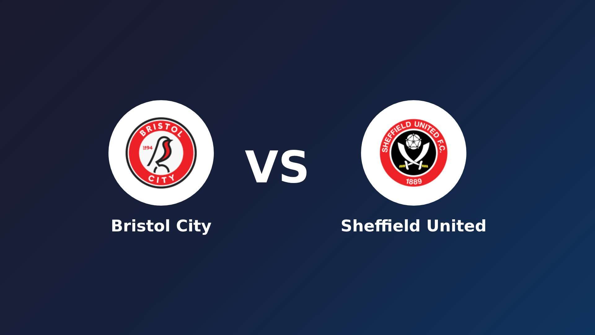 Bristol City vs Sheffield United