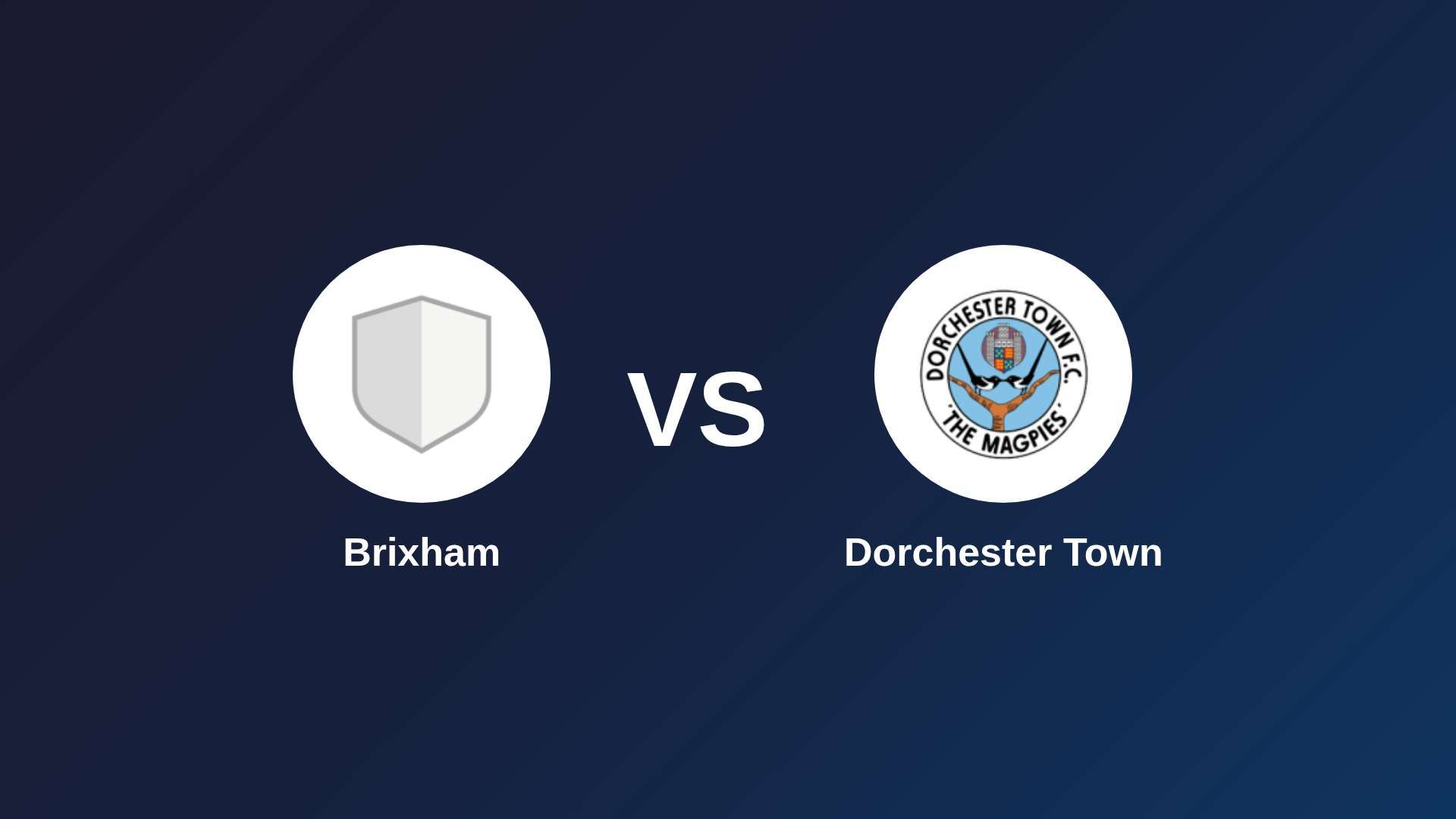 Brixham vs Dorchester Town