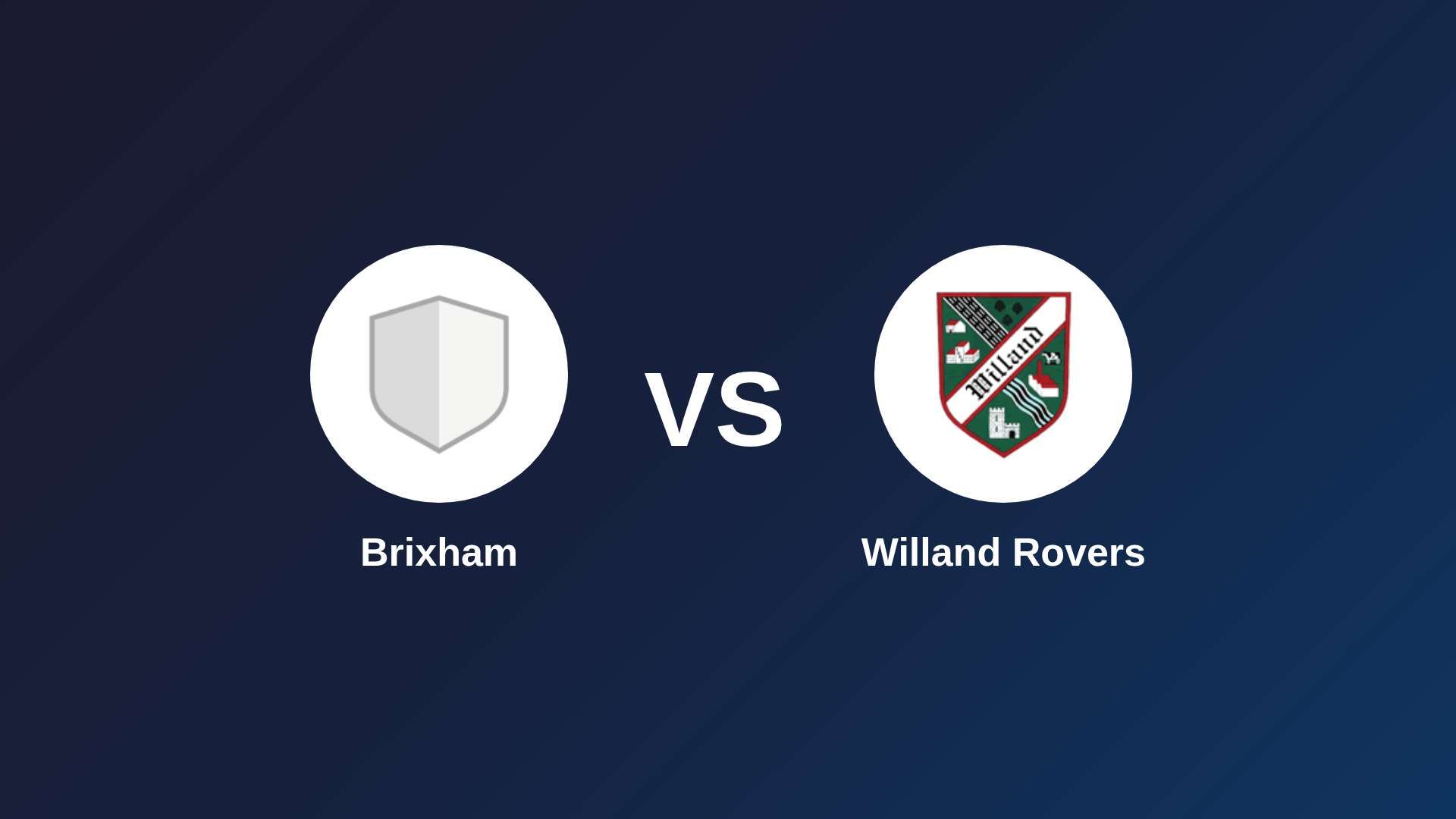 Brixham vs (F)illand Rovers