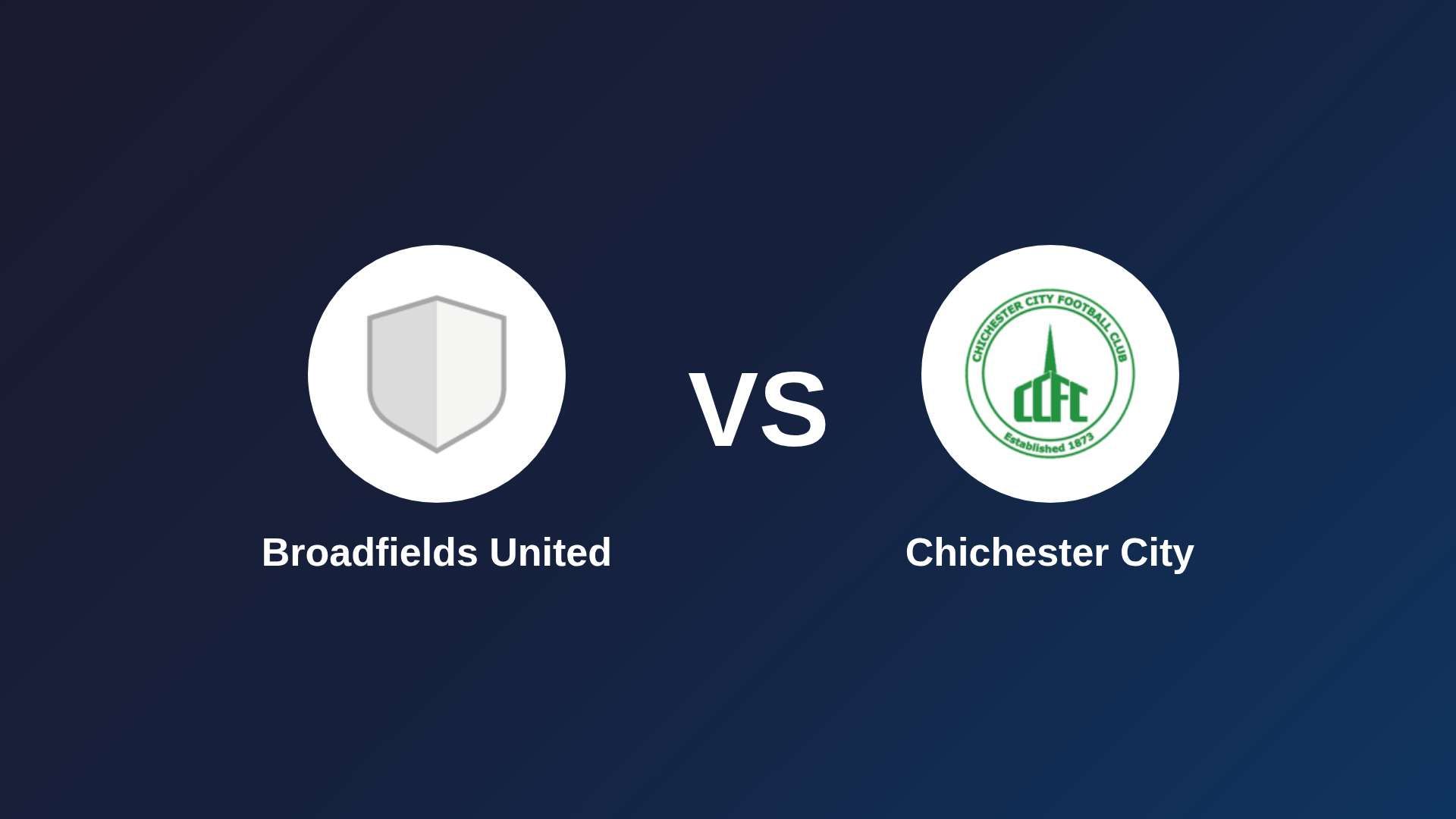 Broadfields United vs Chichester City