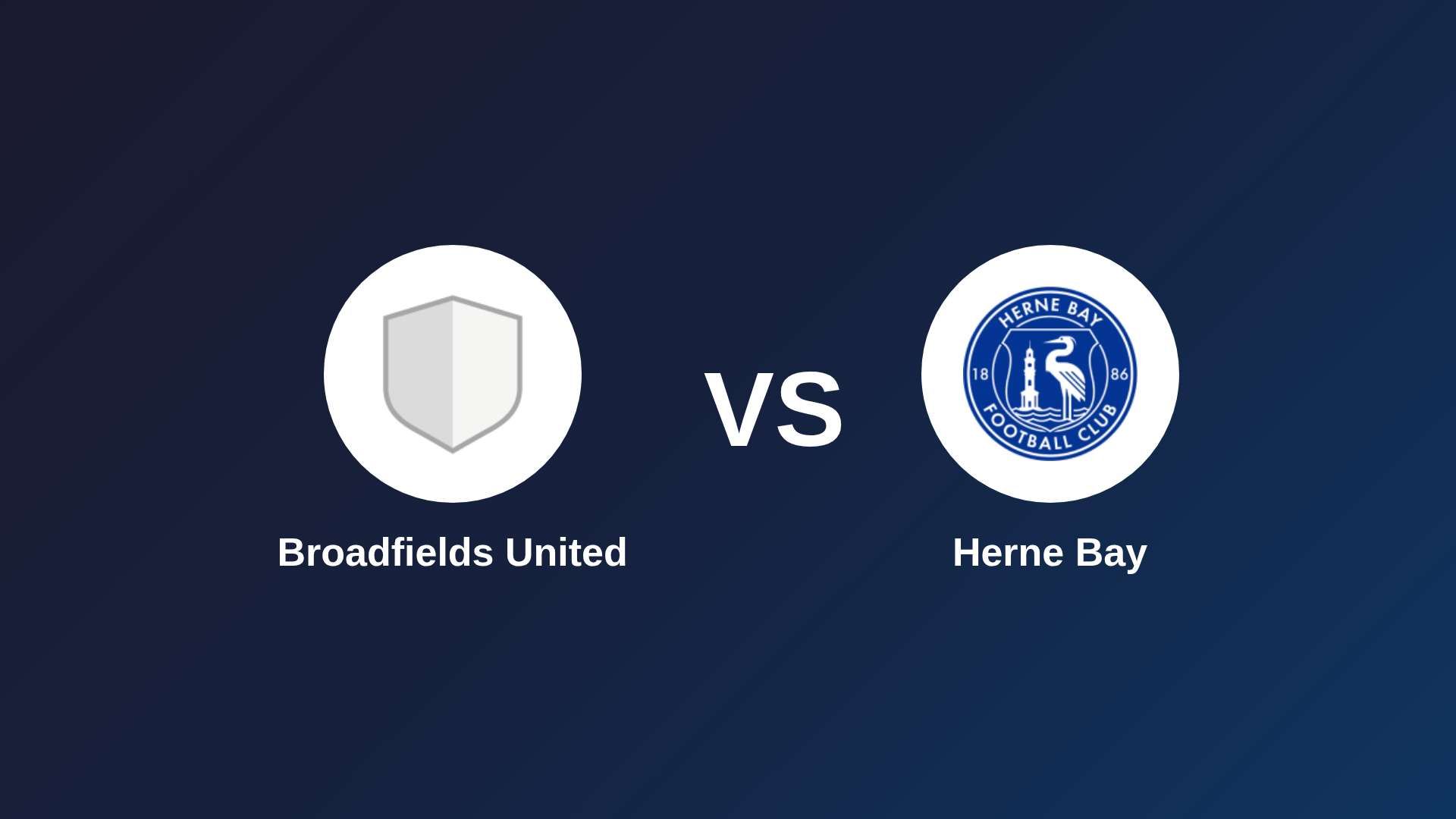Broadfields United vs Herne Bay