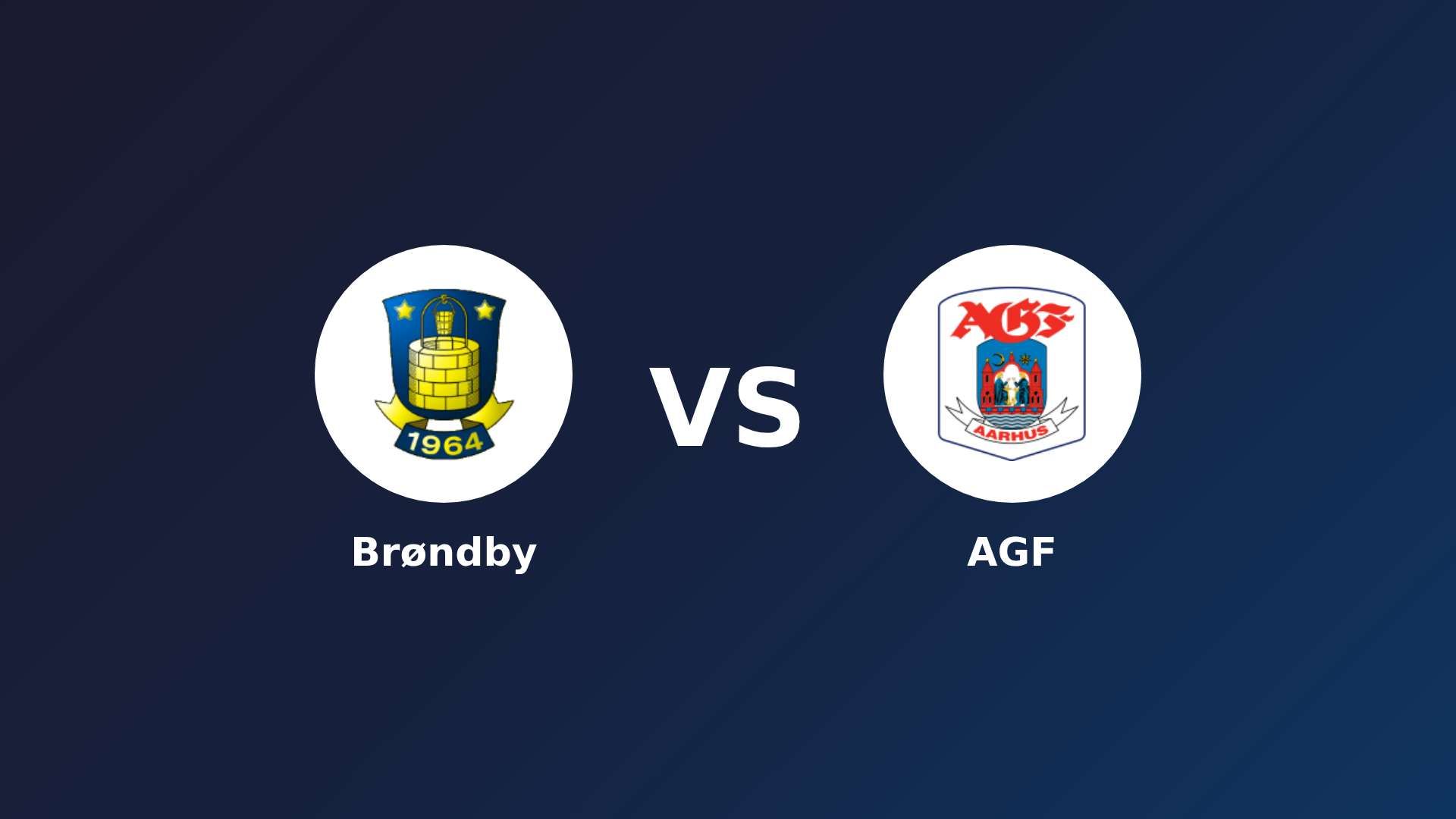 Brøndby IF vs AGF