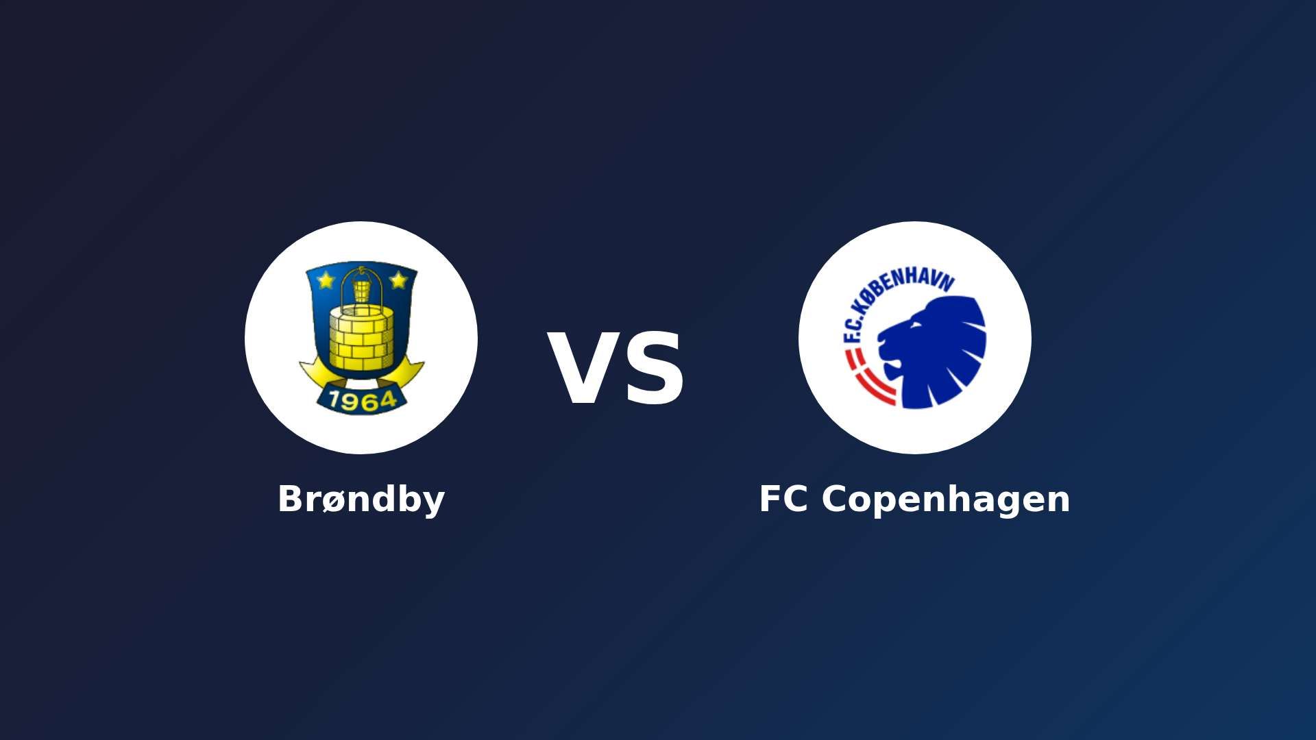 Brøndby IF vs FC København