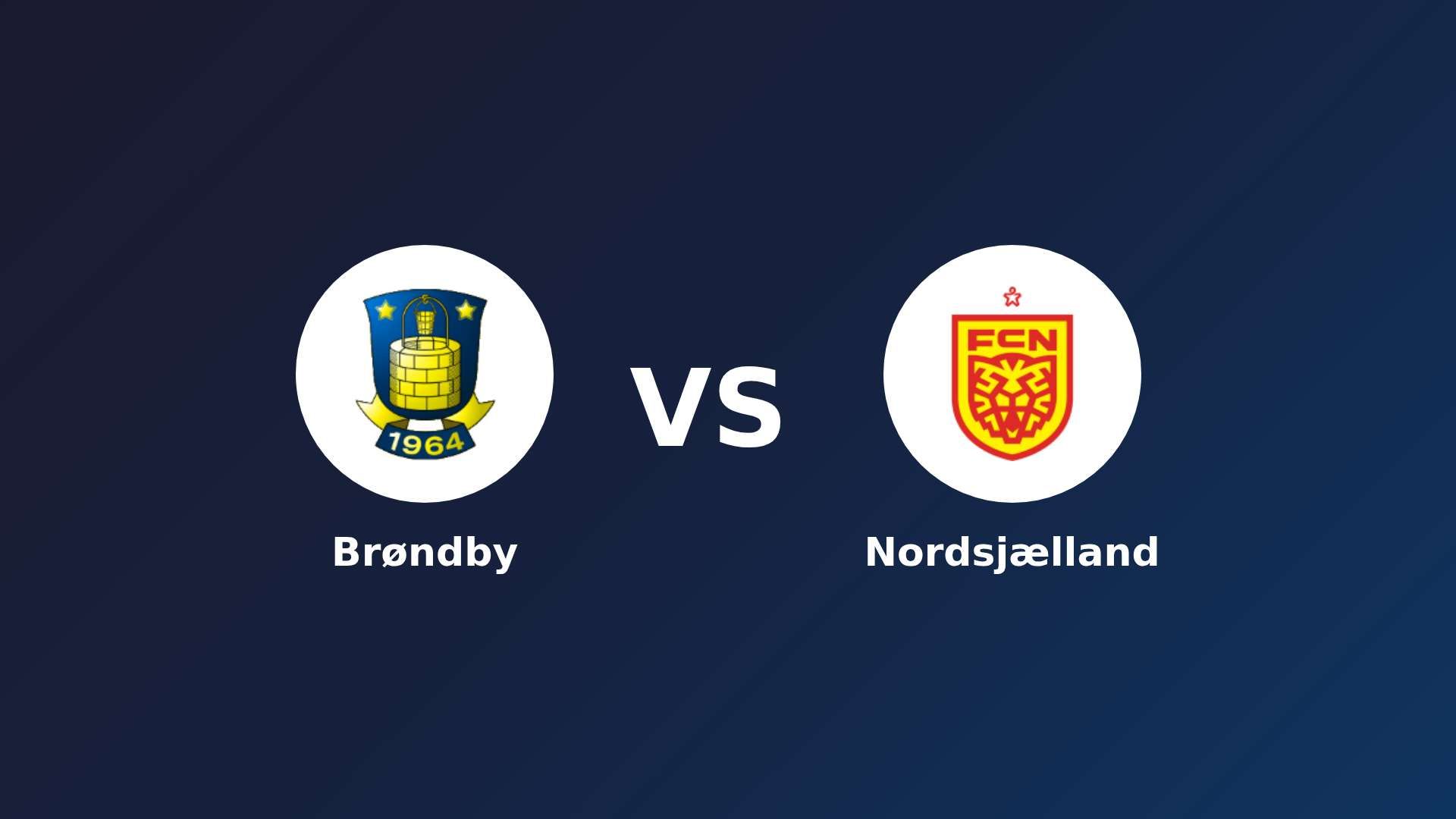 Brøndby IF vs Nordsjælland