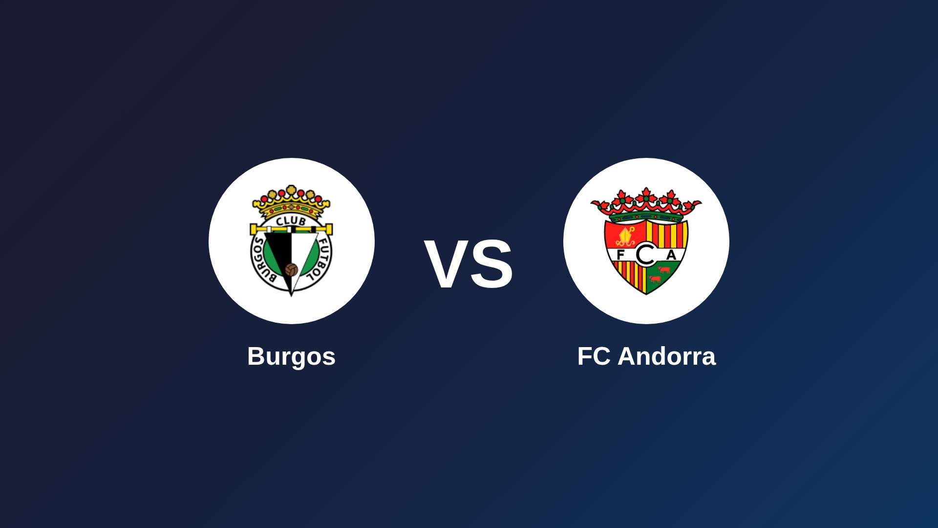 Burgos vs FC Andorra