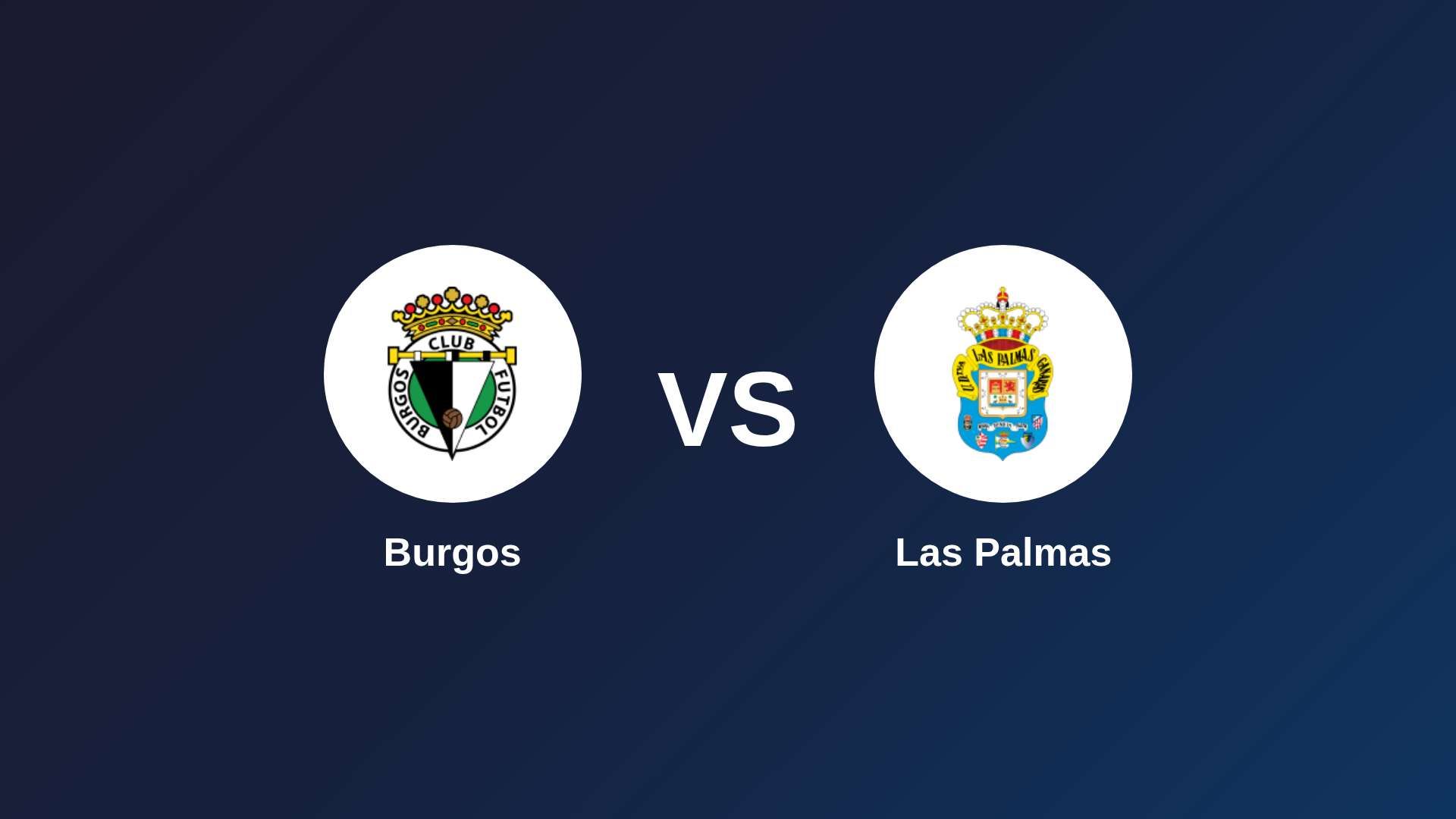 Burgos vs Las Palmas