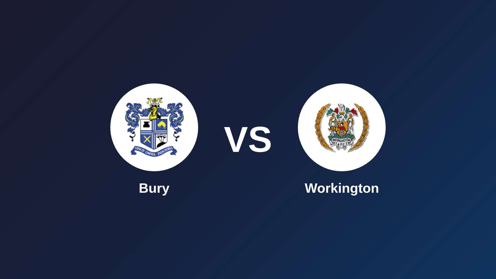 Bury vs (F)orkington