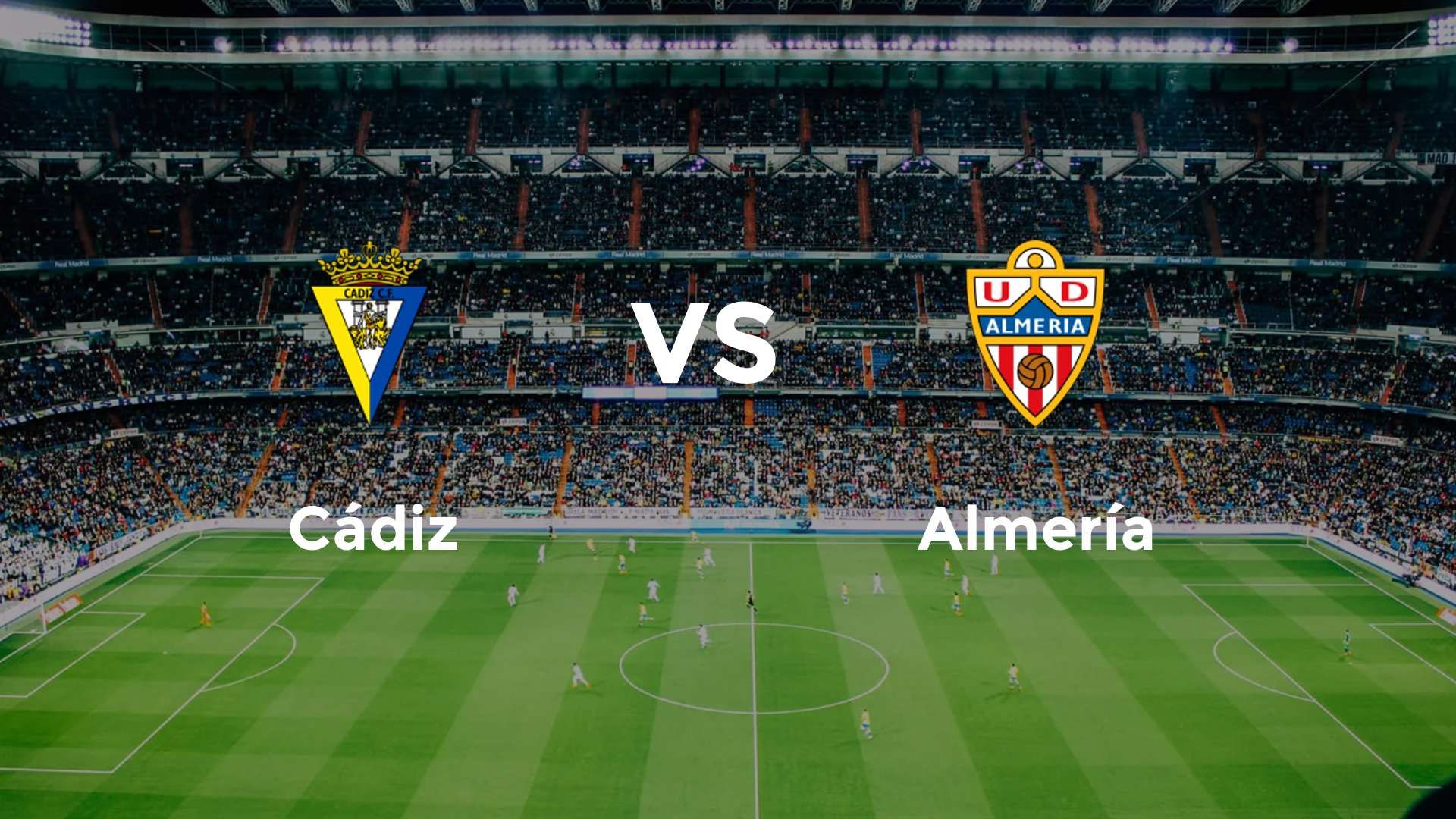Cádiz vs Almería