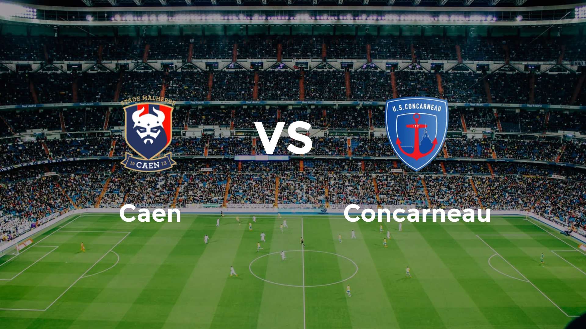 Caen vs Concarneau