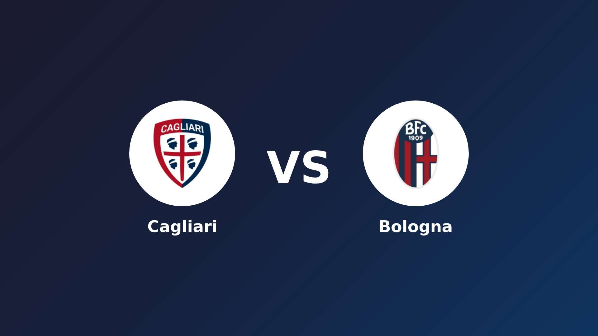 Cagliari vs Bologna
