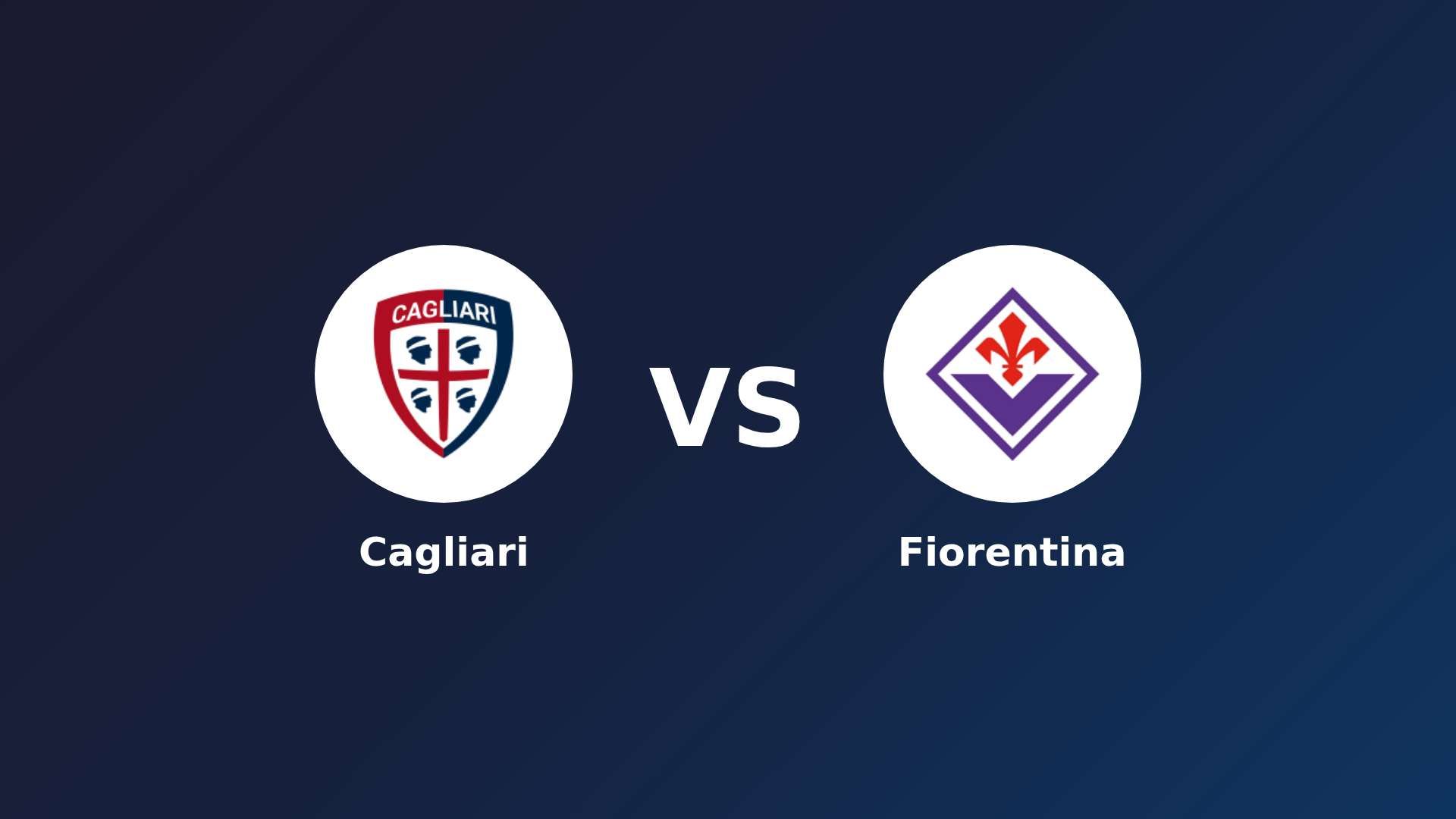 Cagliari vs Fiorentina
