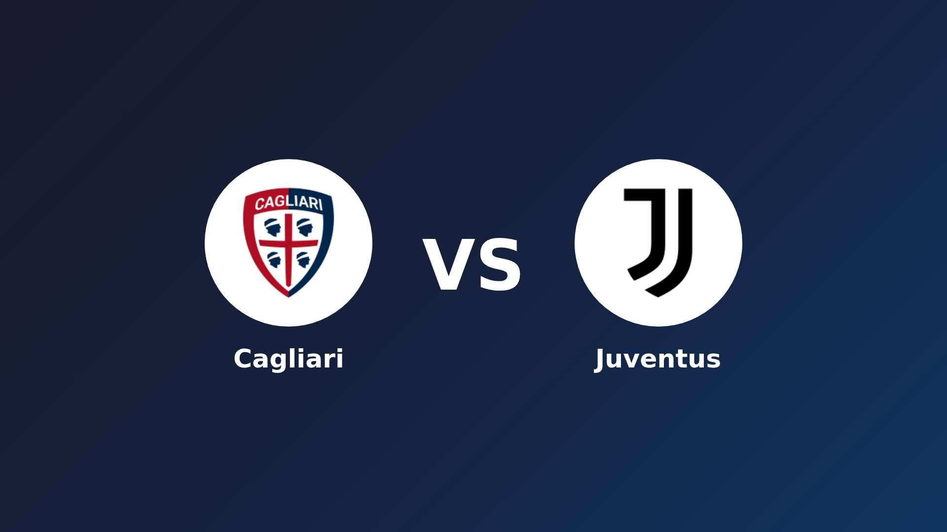 Cagliari vs Juventus